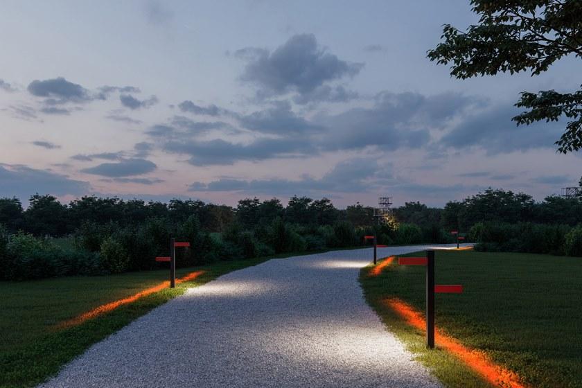 Artemide Алюминиевый столбиковый фонарь Walking sun-id-1436595 - Вид №1