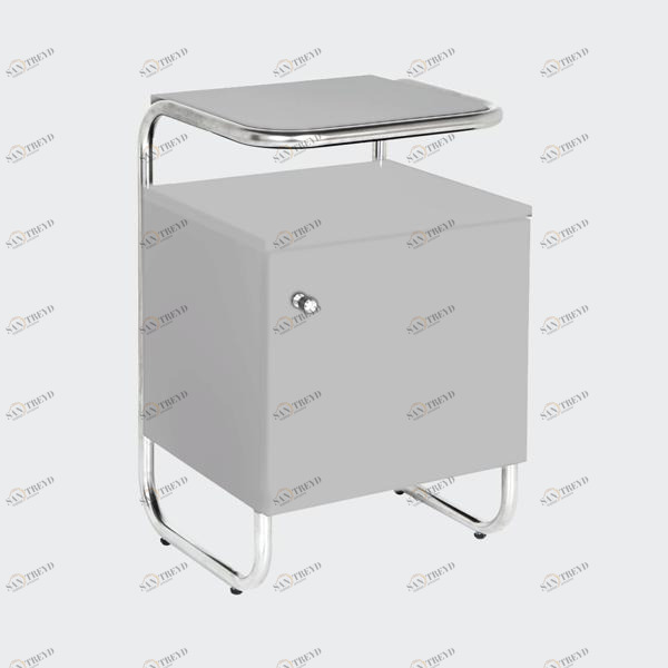 Тумба с металлическими ножками светло-серая Bauhaus WOODI  00-3965972 Серый 
