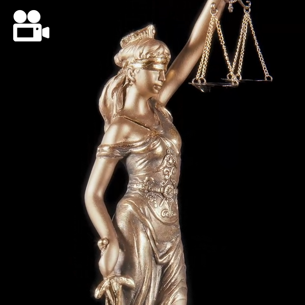 22445 Статуэтка Фемида 4 Бронза BOGACHO 4627138239551