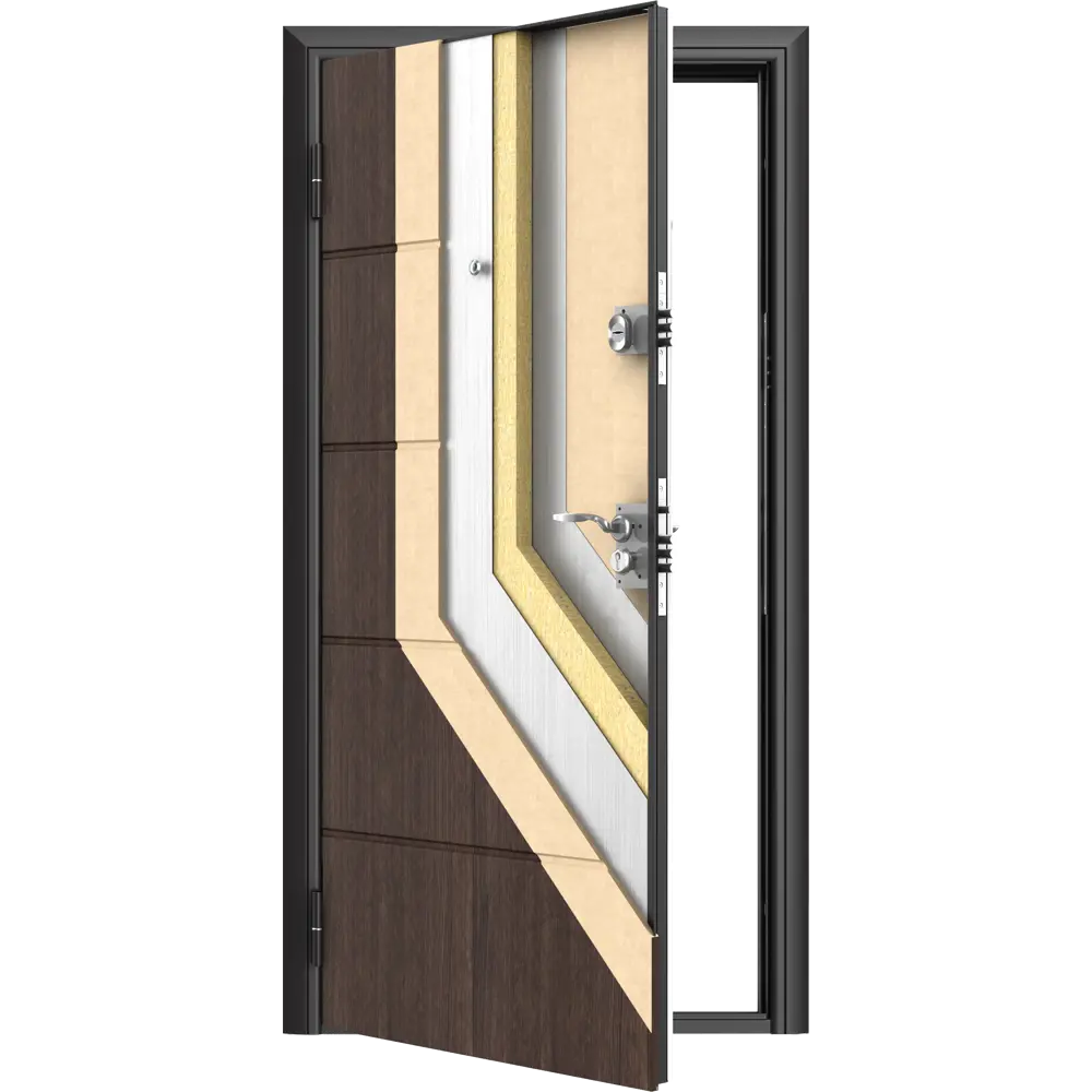 DOORHAN Оптим - металлическая входная дверь с защитой от взлома 89378093 STLM-1444867 - Вид №4