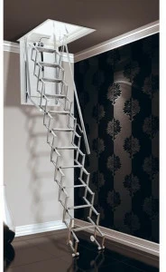 MOBIROLO Моторизованная выдвижная лестница из литого под давлением алюминия