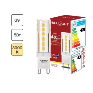 Светодиодная лампа BELLIGHT G9 с теплым белым светом для уютного интерьера 88297902