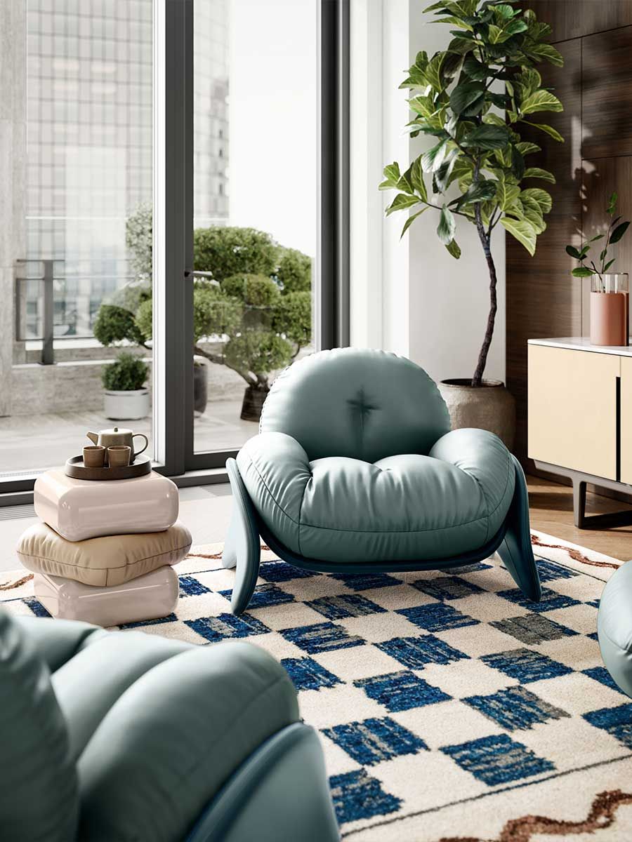 Кожаное кресло Poltrona Frau коллекция - диваны и кресла ARCH-00071853 - Вид №7