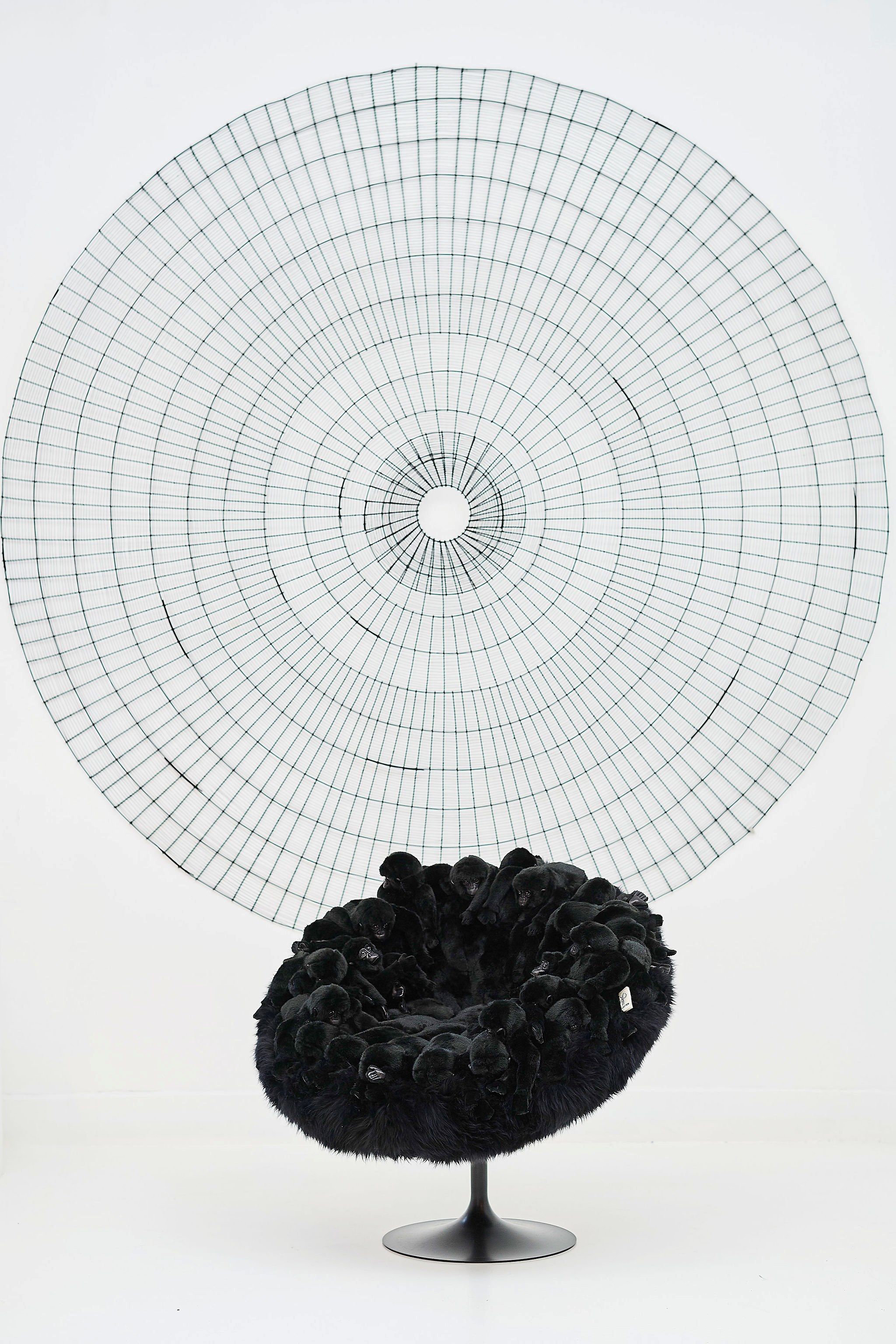 Стул из полиэстера APCOLLECTION Gare au Gorille ARCH-00115984 - Вид №3