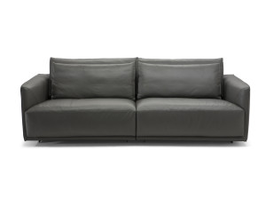 2-местный кожаный диван