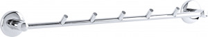 140102017 Держатель для полотенец Bianca длинный с 5 ручками 50см