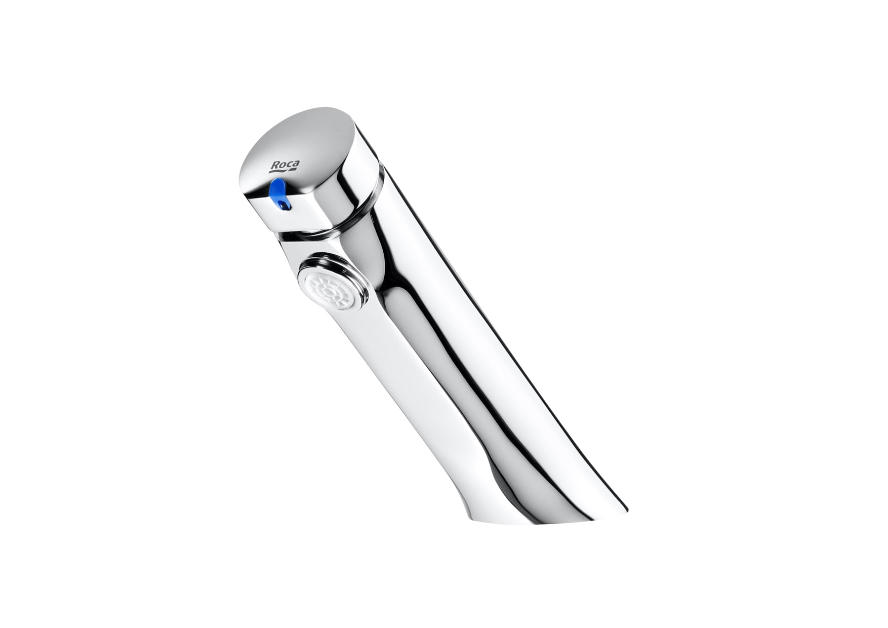 A5A4279C00 Самозакрывающийся смеситель для умывальника с кнопкой ROCA Avant
