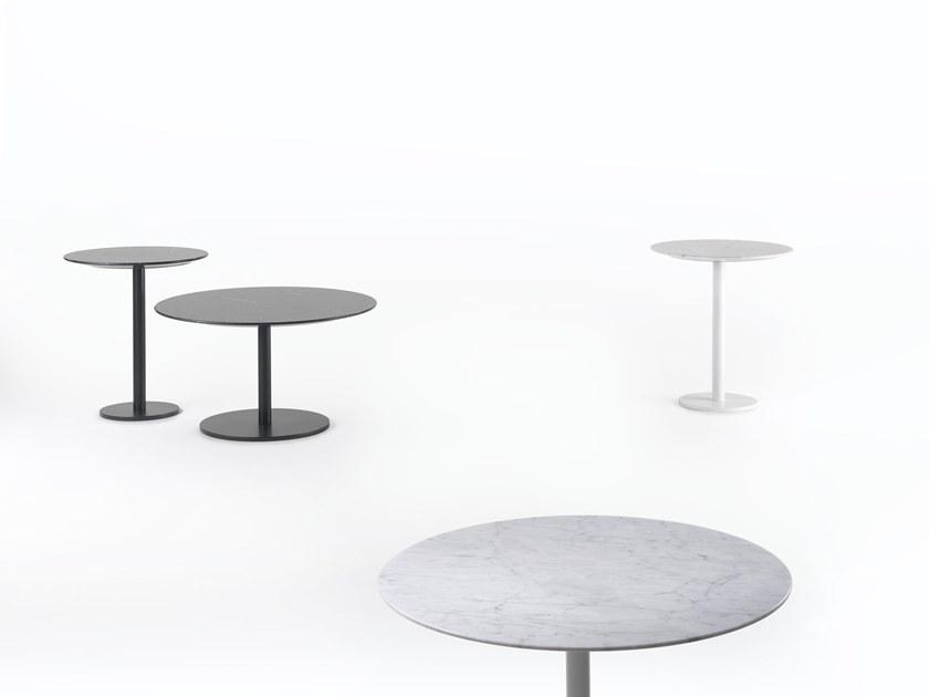 Marelli Низкий круглый мраморный журнальный столик Break sun-id-1452644 - Вид №8