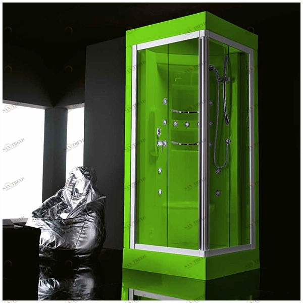 Душевая кабина Gruppo treesse Acquazzurra 80 STI-B7566D-S белая с гидромассажем угловая правая STIB7566DS