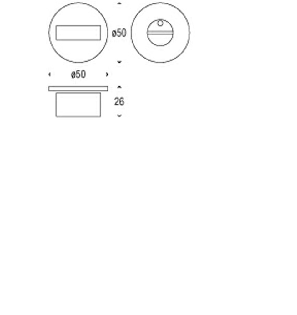 FROST Ключевина ELEMENT 2001 » матовая Нержавеющая сталь Матовый A2001B  - Вид №1