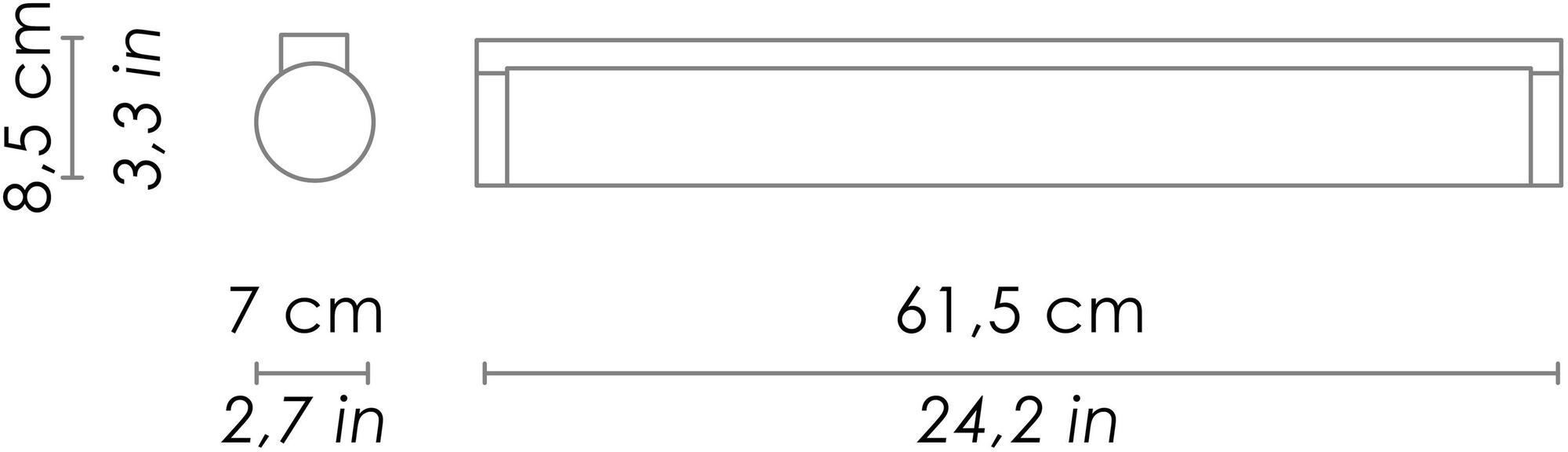 AiLati Настенный светильник / потолочный светильник из опалового стекла Omega sun-id-1454148 - Вид №4