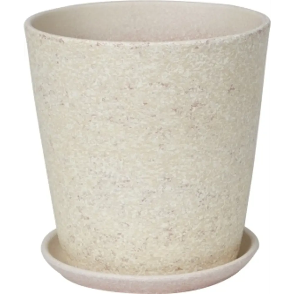Santreyd Горшок «Бежевый камень» для комнатных растений 83406117 STLM-0041011