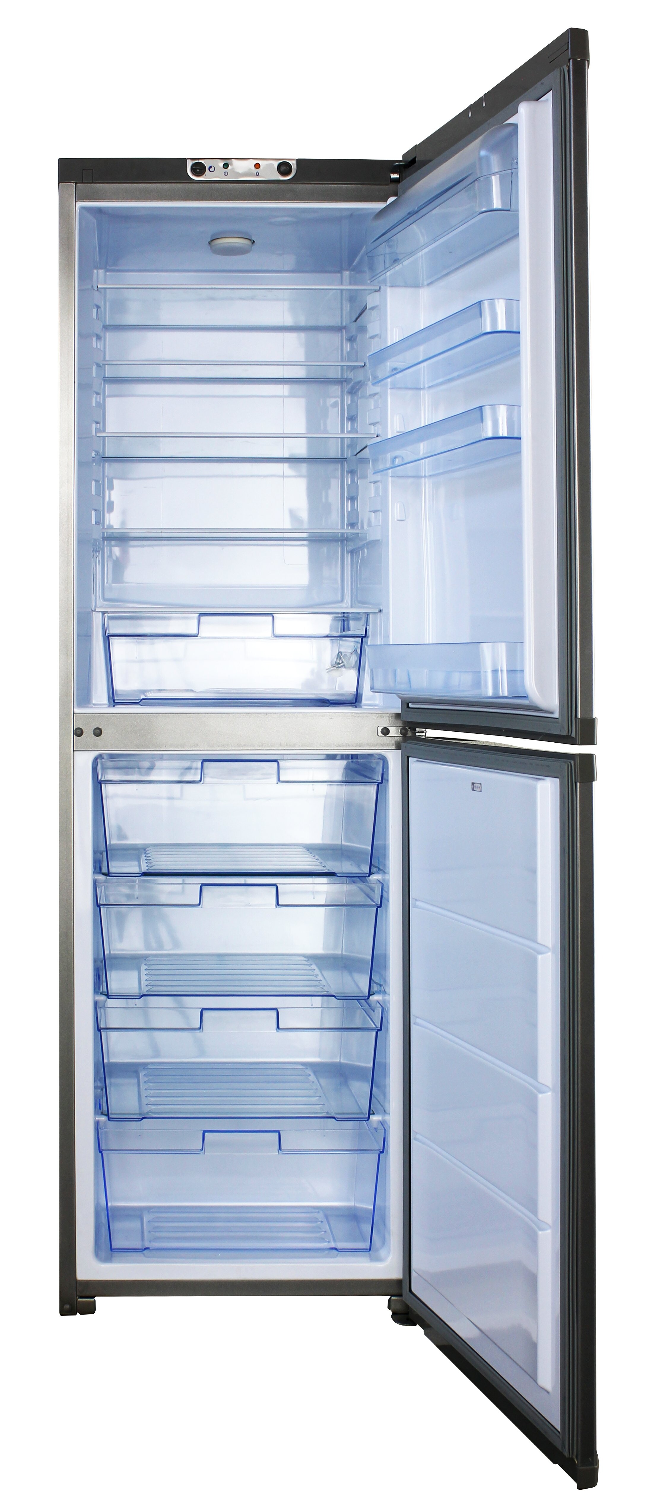 9017584 Холодильник с морозильником   ОРСК 176 MI серебристый STDN-0136174 - Вид №1