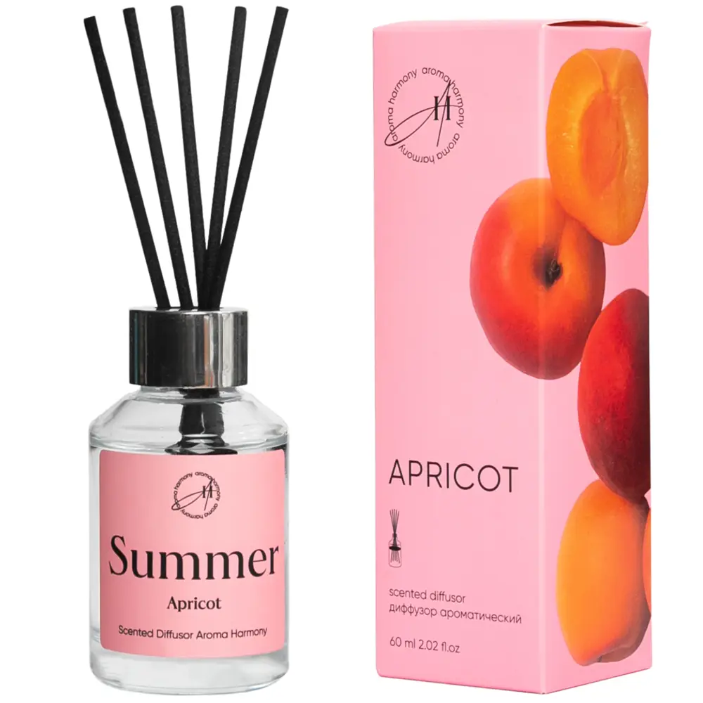 AROMA HARMONY Диффузор Summer Apricot с фруктово-цветочным ароматом 89359610 STLM-1572757