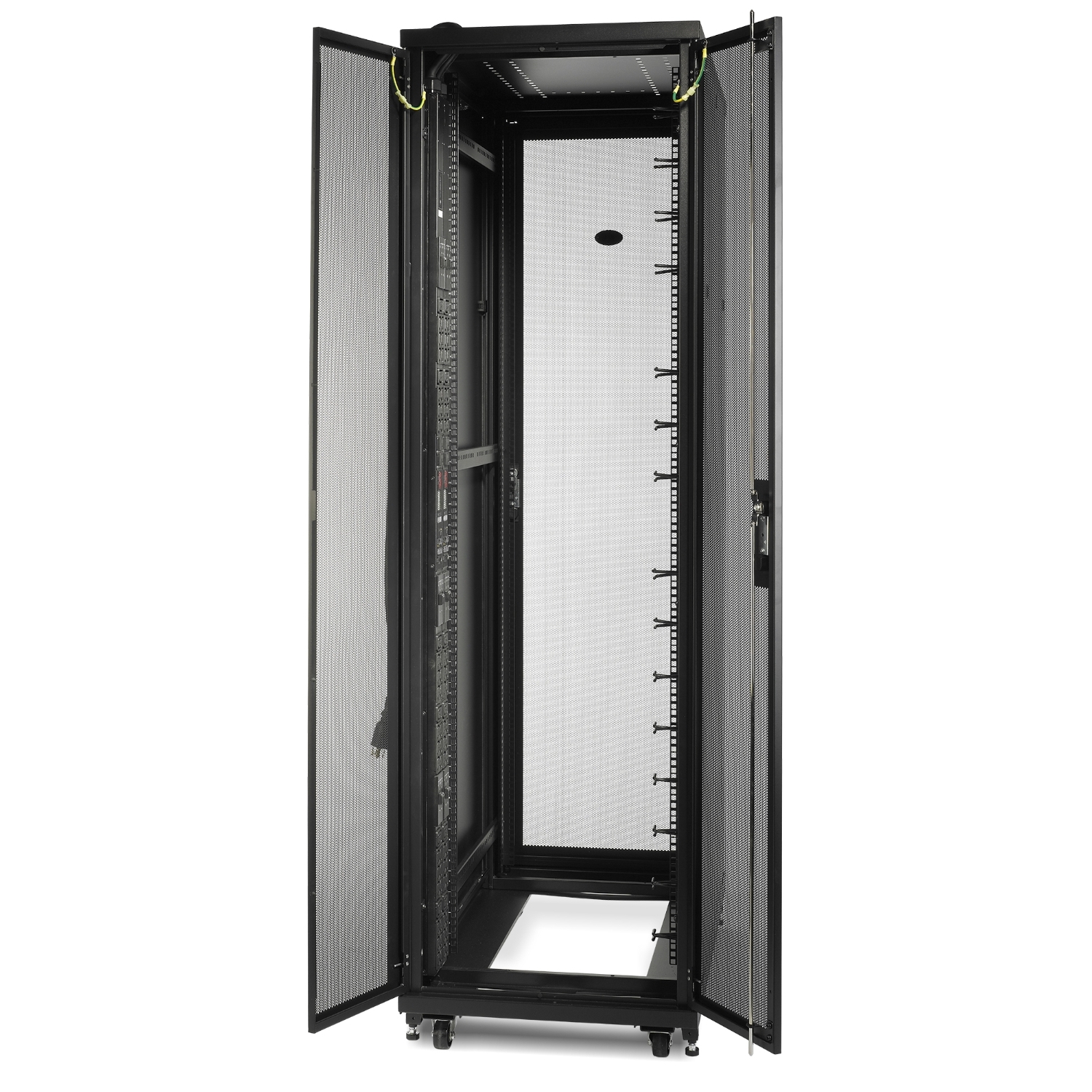 AR2407 Netshelter sv 48u 600mm wide x 1060mm deep enclosure with sides black APC Santreyd  - Вид №1