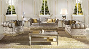 Бархатное кресло