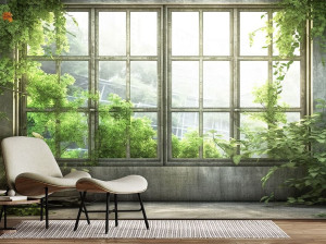 Обои trompe l'oeil