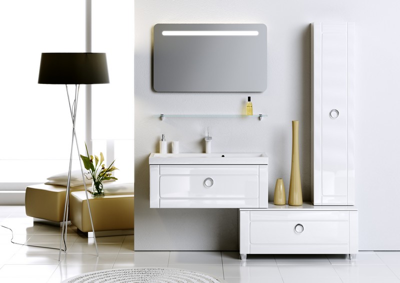 Инфинити панель с зеркалом и подсветкой  Inf.02.10 AQWELLA Infinity sun-id-277925 - Вид №2