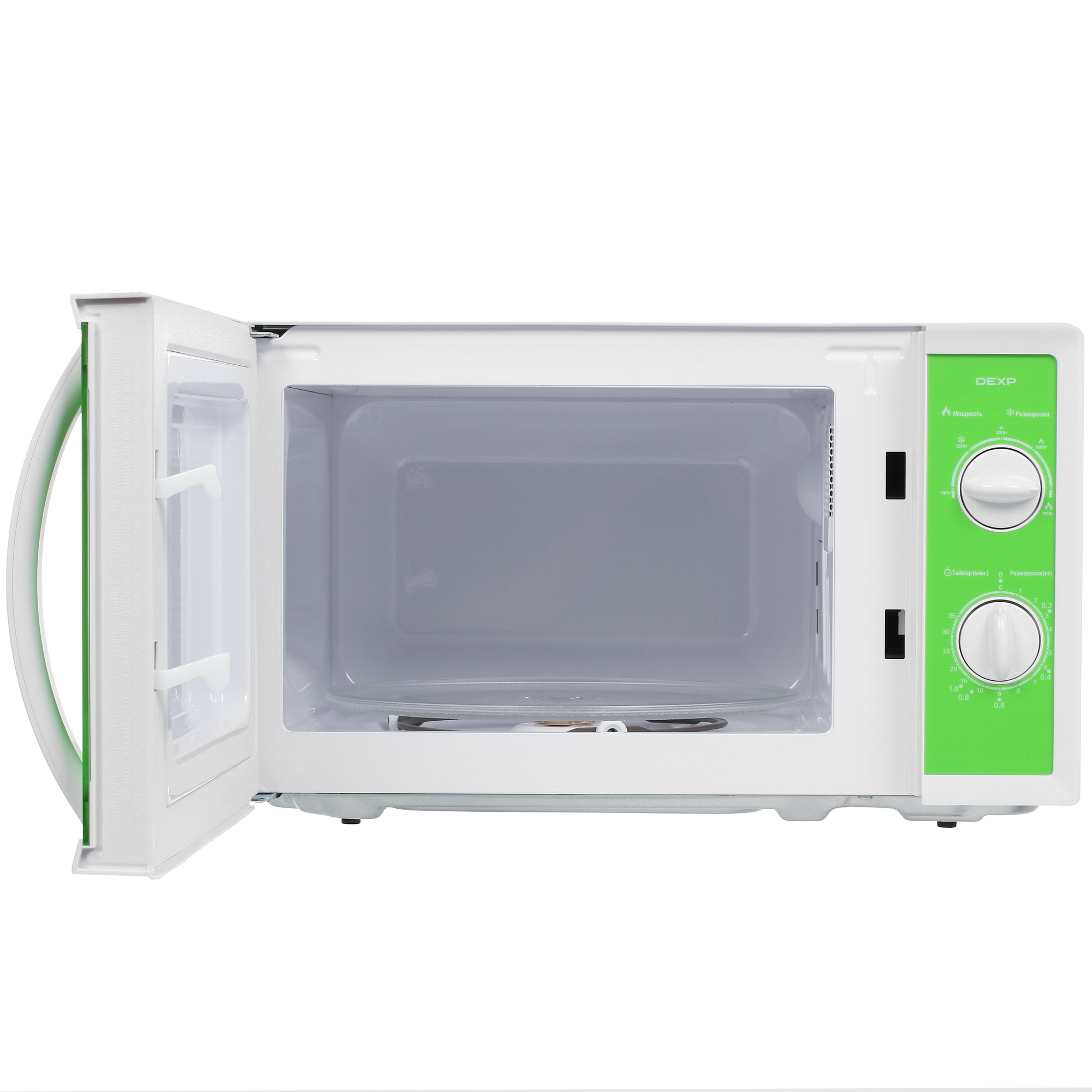 1095390 Микроволновая печь DEXP MC-GR зеленый STDN-0121690 - Вид №5