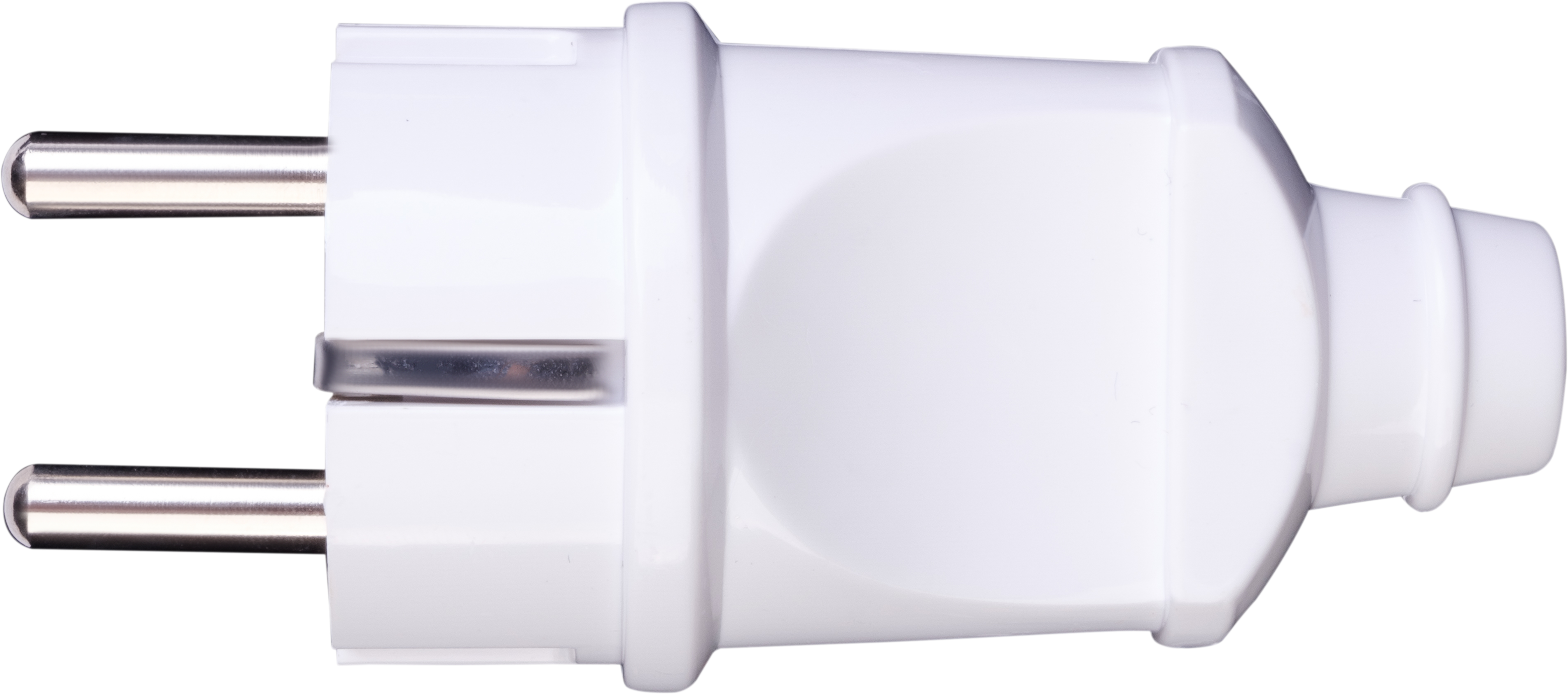 Прямая вилка DUWI с заземлением 16А для надежного подключения 87658029