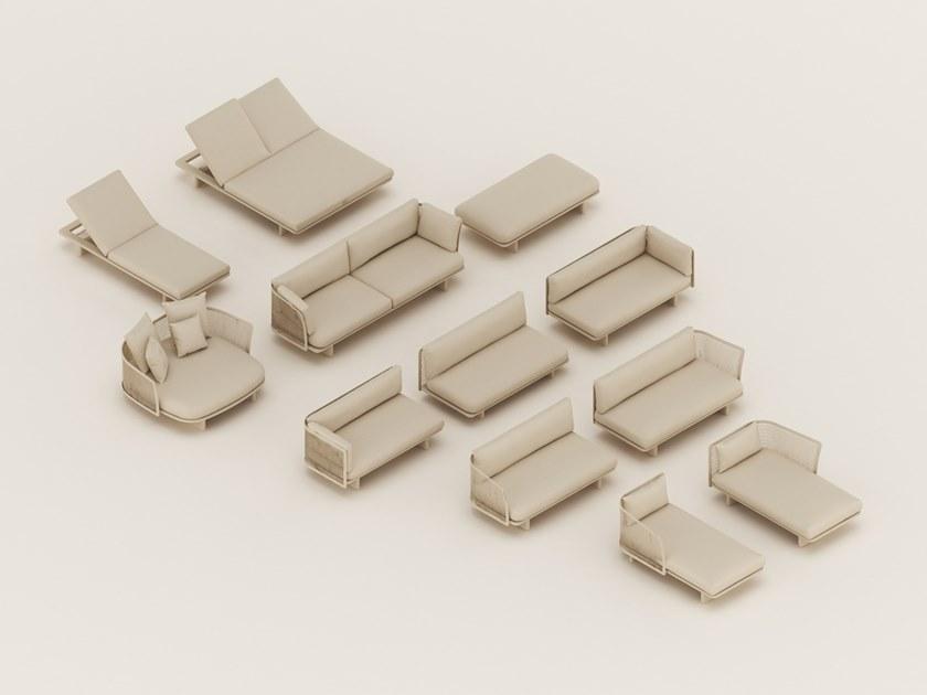 Kettal Садовый диван из ткани Mesh #175050/17515 - Вид №4