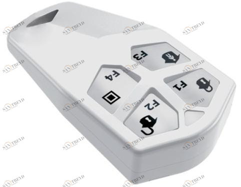 INIM ELECTRONICS Двусторонний радиоключ с 4 кнопками с эргономичным дизайном Air 2 sun-id-1412562