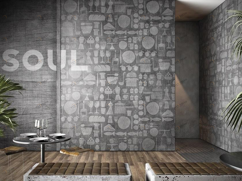 GLAMORA Обои с рисунком Boiserie Glbo142a