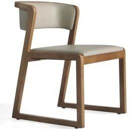 Мягкий стул C6102 от Angel Cerda ANGEL CERDA  148257 Серый