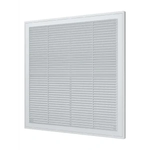 Вентиляционная решетка разъемная Fonet 300x300 мм пластик цвет белый