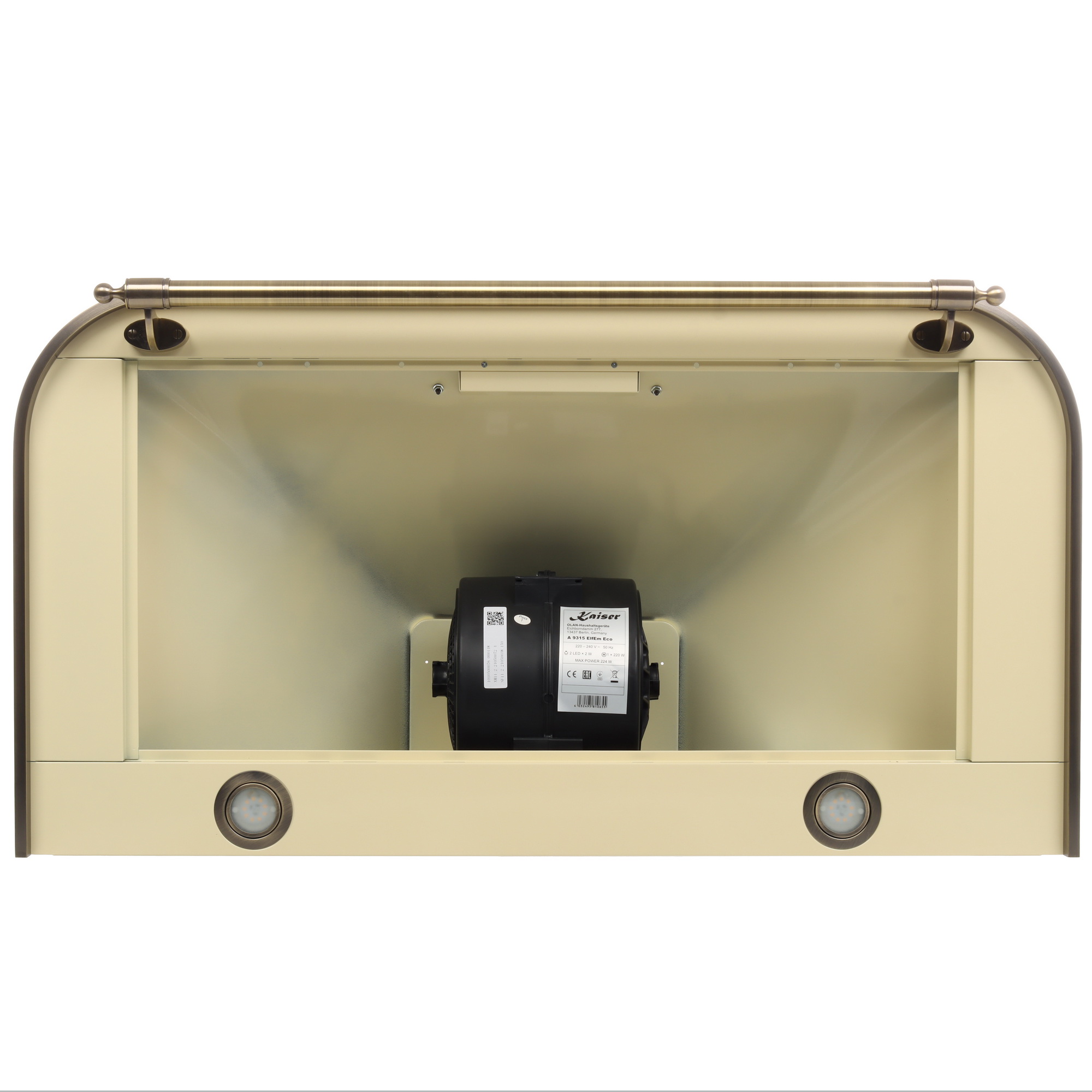1110908 Вытяжка каминная Kaiser A 9315 ElfEm Eco бежевый/золотистый STDN-0131154 - Вид №6
