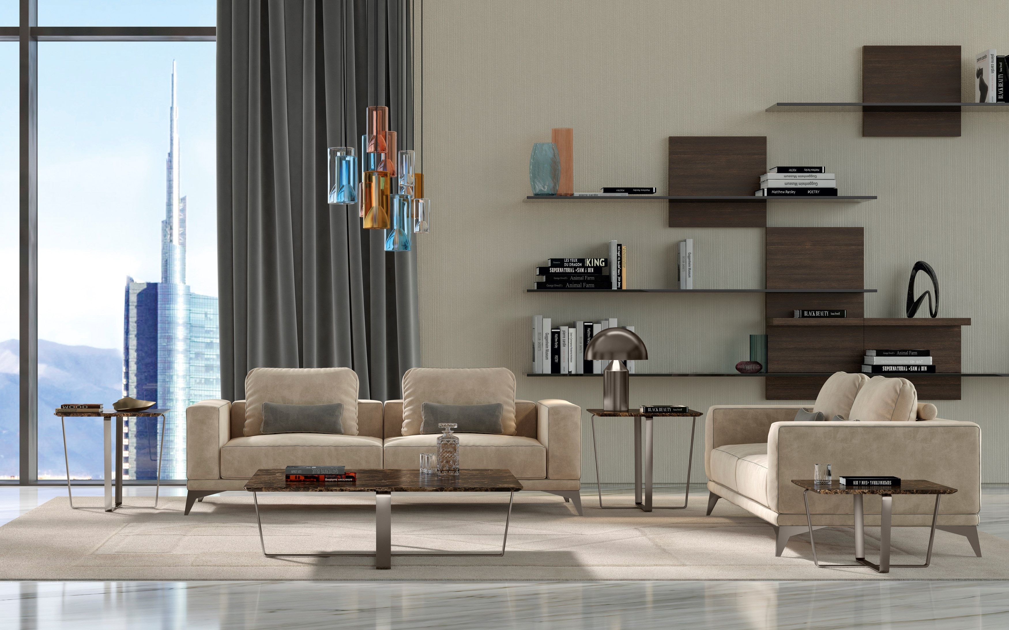 Круглый журнальный столик F.lli Orsenigo Суши ARCH-00043921 - Вид №1