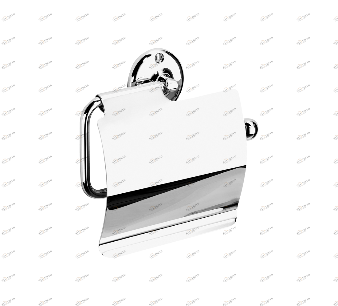 Gentry Home Керамический держатель стакана St James Хром GH101437 