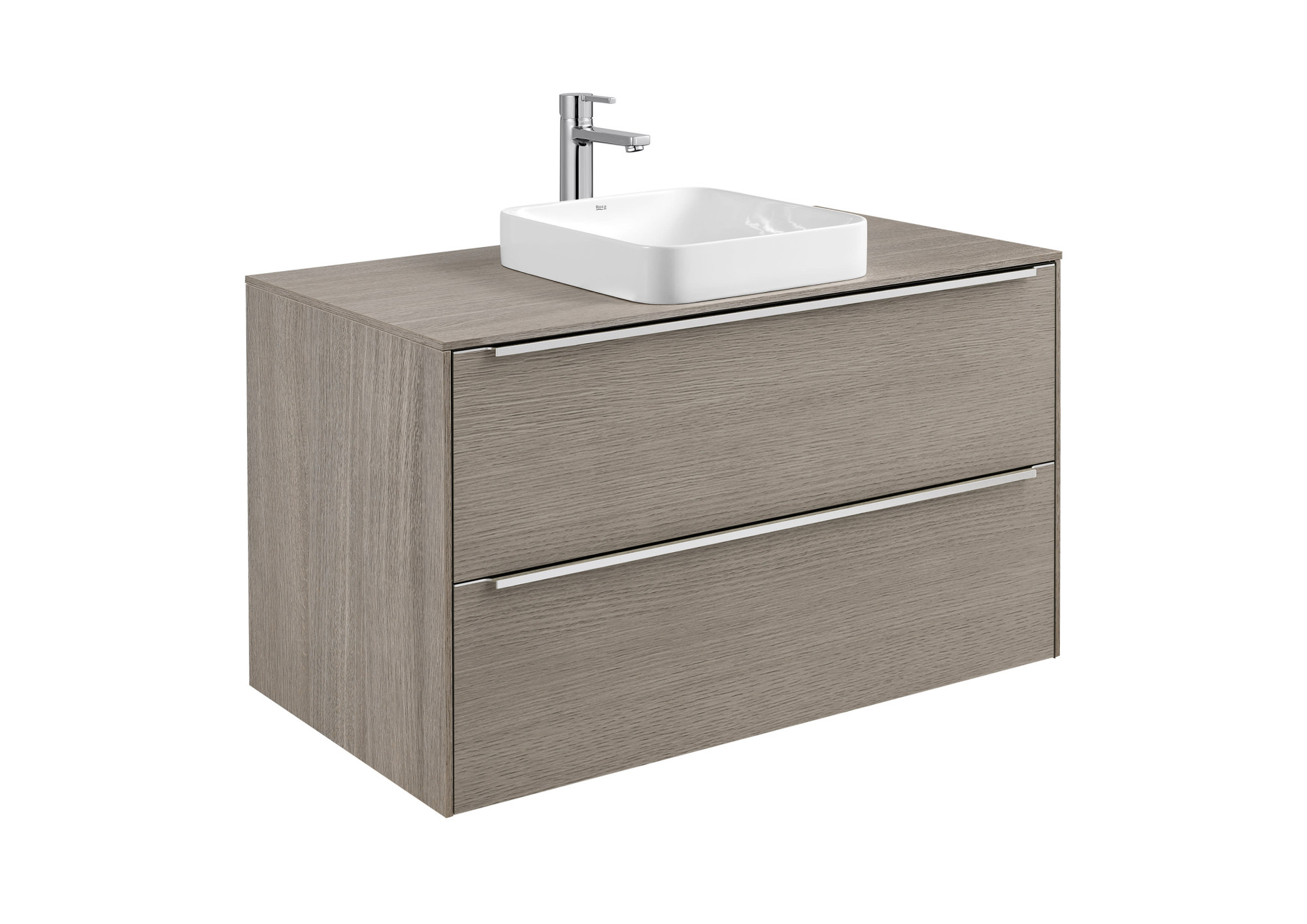 A851097402 Тумба для умывальника Square ROCA Inspira 