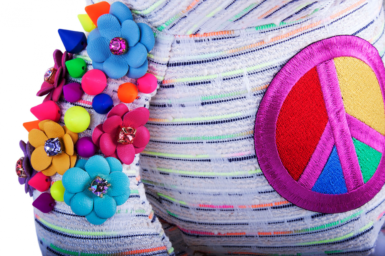 Мягкая игрушка За мир и дружбу GOLDY BEARS МЕДВЕДИ 010967 Разноцветный  - Вид №2