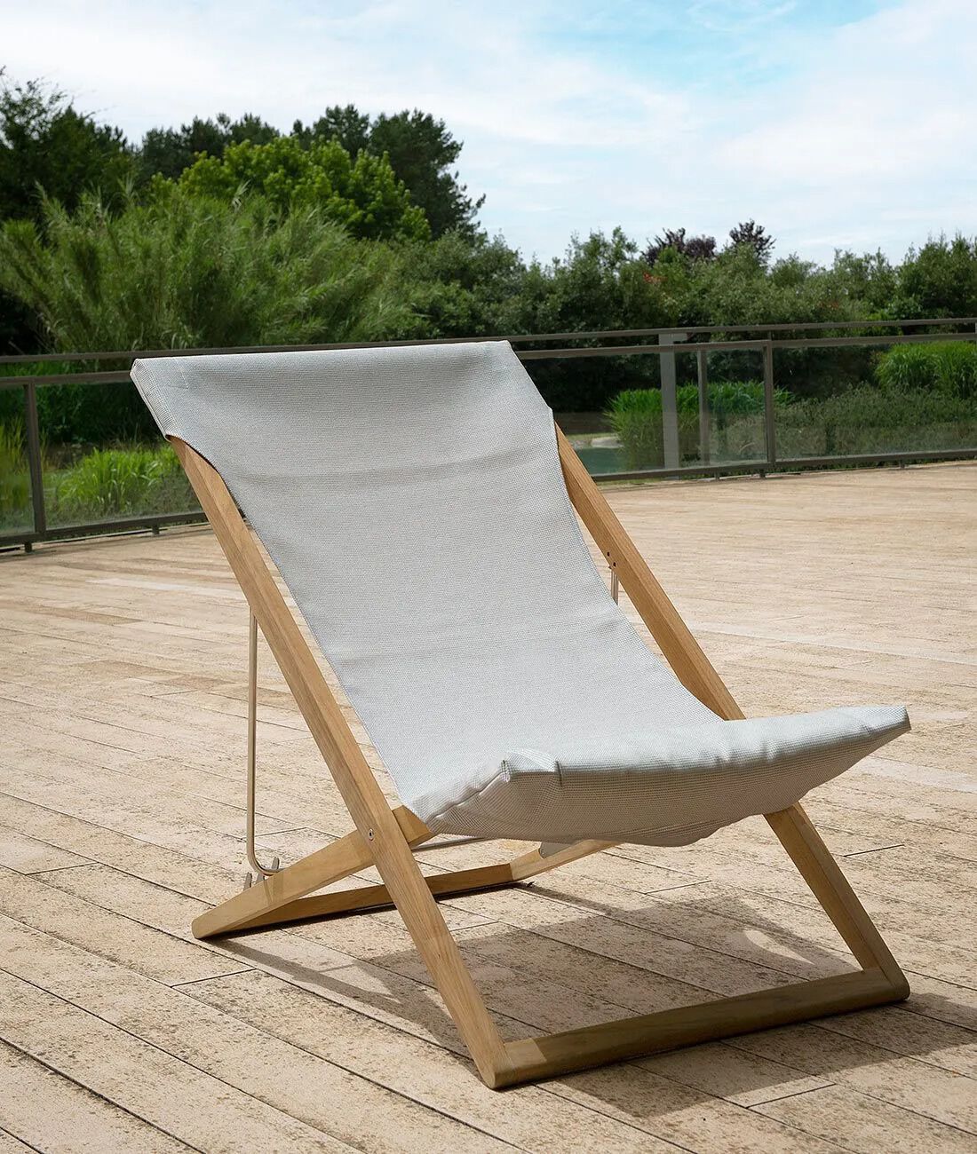 Складной стул из тикового дерева Unopiù Cosette ARCH-00133393 - Вид №3