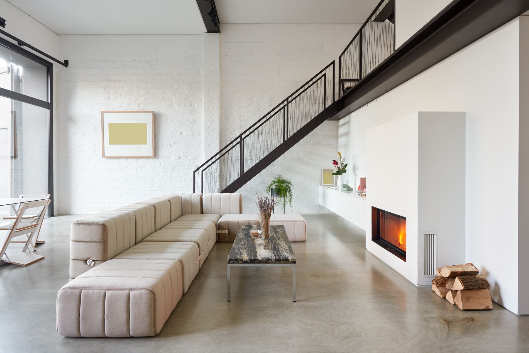 Модульный угловой диван из ткани AMBIVALENZ Curt ARCH-00083106 - Вид №81