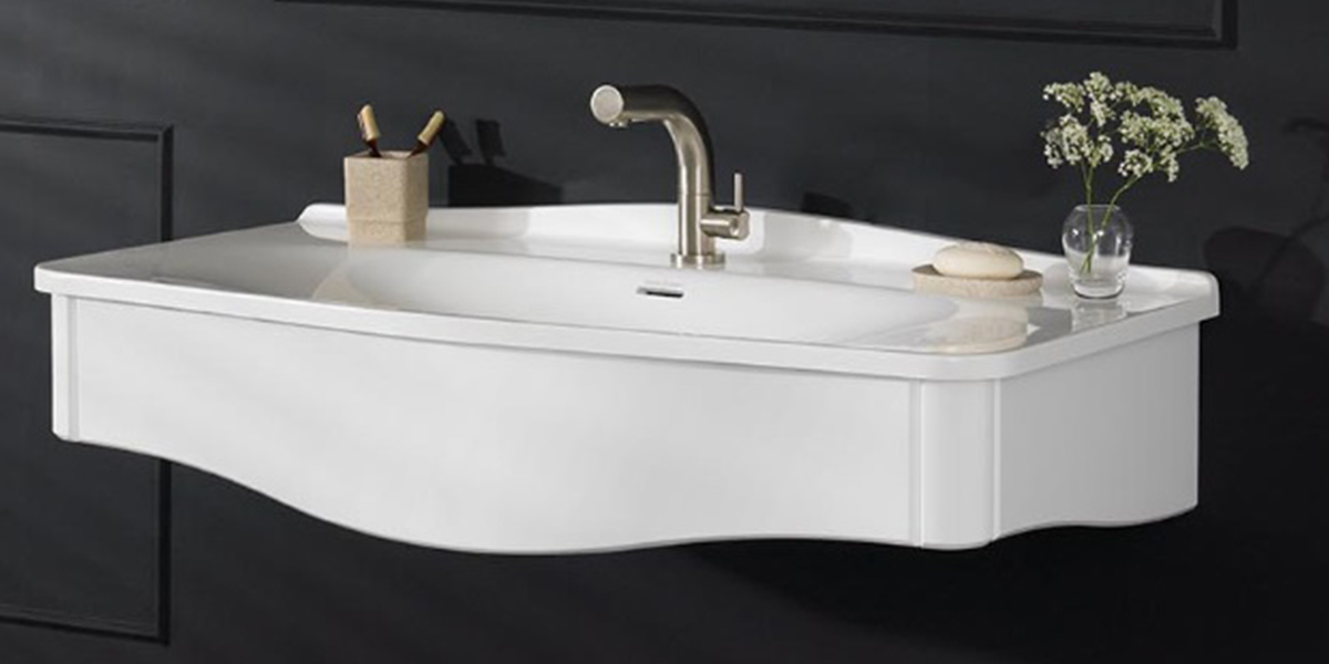 Тумба с раковиной Lavello 114 Volo LAVV-N-114-GW-IO Victoria + Albert LAVVN114GWIO - Вид №1