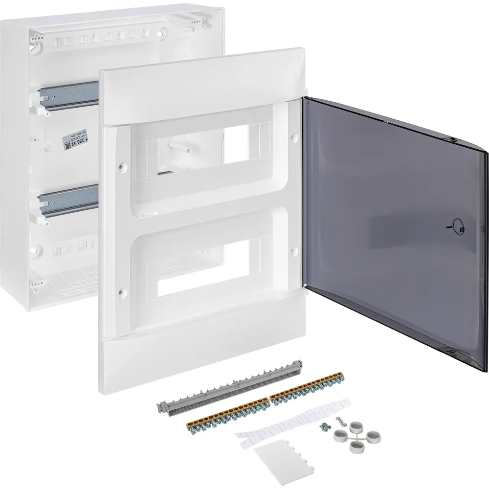 Щит распределительный навесной Legrand Practibox S 24 модуля IP40 пластик цвет дымчатый 84050924 STLM-2082484  - Вид №3