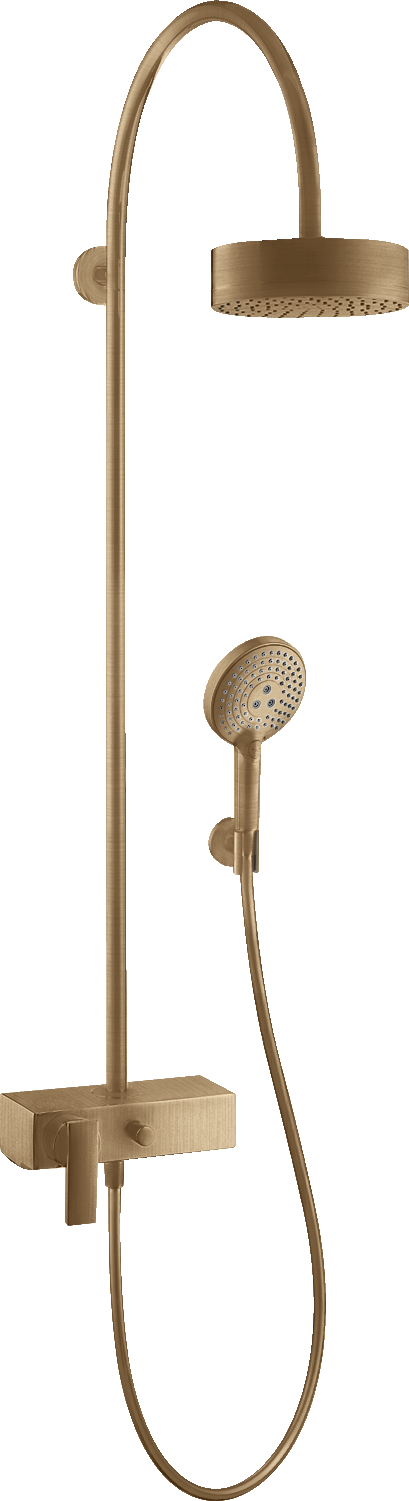 39620140 Showerpipe с однорычажным смесителем и верхним душем 180 1jet AXOR CITTERIO