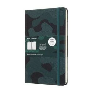 Блокнот Moleskine Limited Edition BLEND LGH Large, линейка, камуфляж