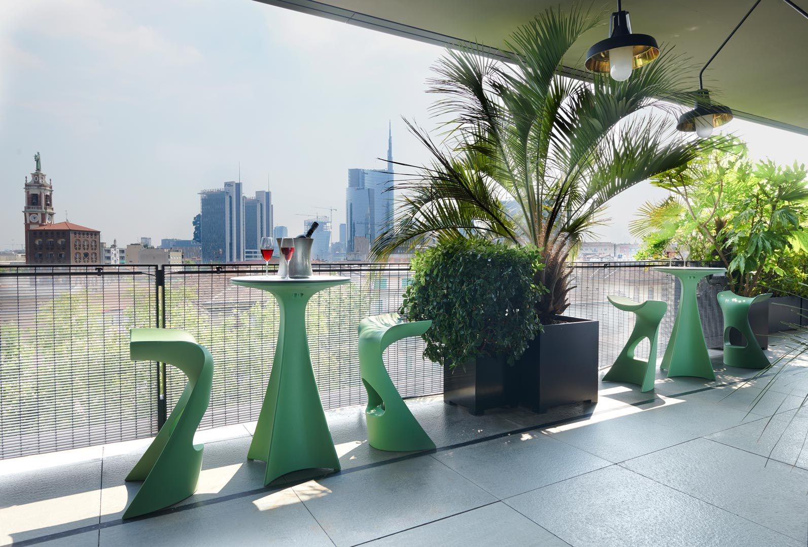 Табурет из полиэтилена SLIDE KONCORD ARCH-00033346 - Вид №10