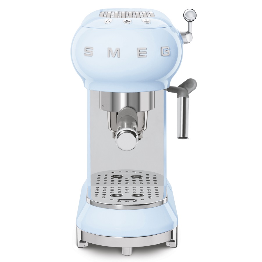 Кофемашина-эспрессо Smeg, голубая ECF01PBEU - Вид №4