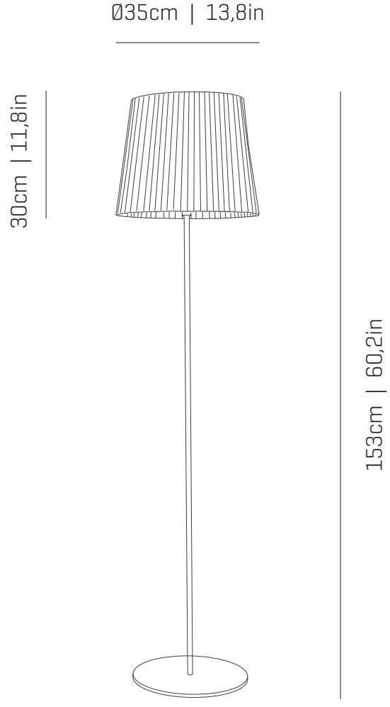 Светодиодная напольная лампа из нержавеющей стали A-Emotional Light Вирджиния ARCH-00080140 - Вид №4