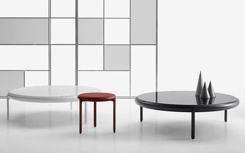 B&B Italia Круглый деревянный журнальный столик Maru sun-id-1365681 - Вид №2