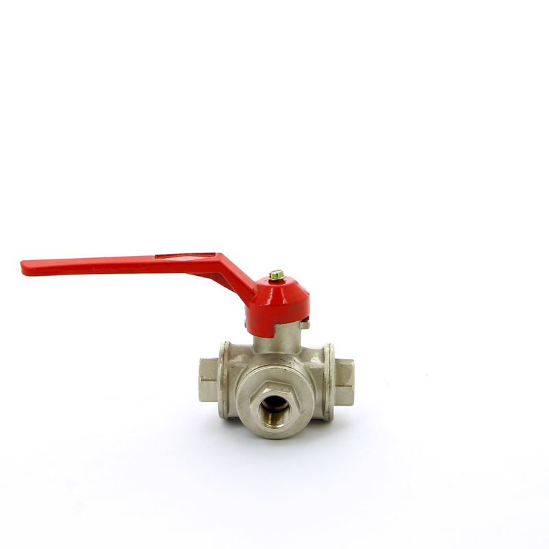 Кран шаровой ВВ трехходовой тип T рычаг ITAP 3/8" 12838T