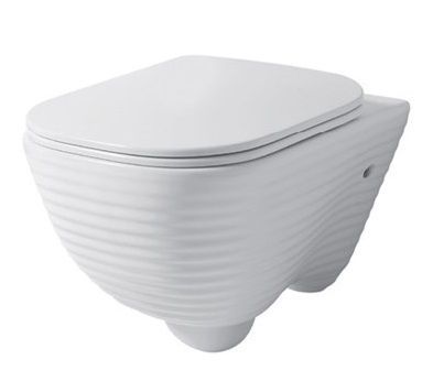 LO005RIM01 Подвесной унитаз настенный Белый Disegno Ceramica Loom Италия