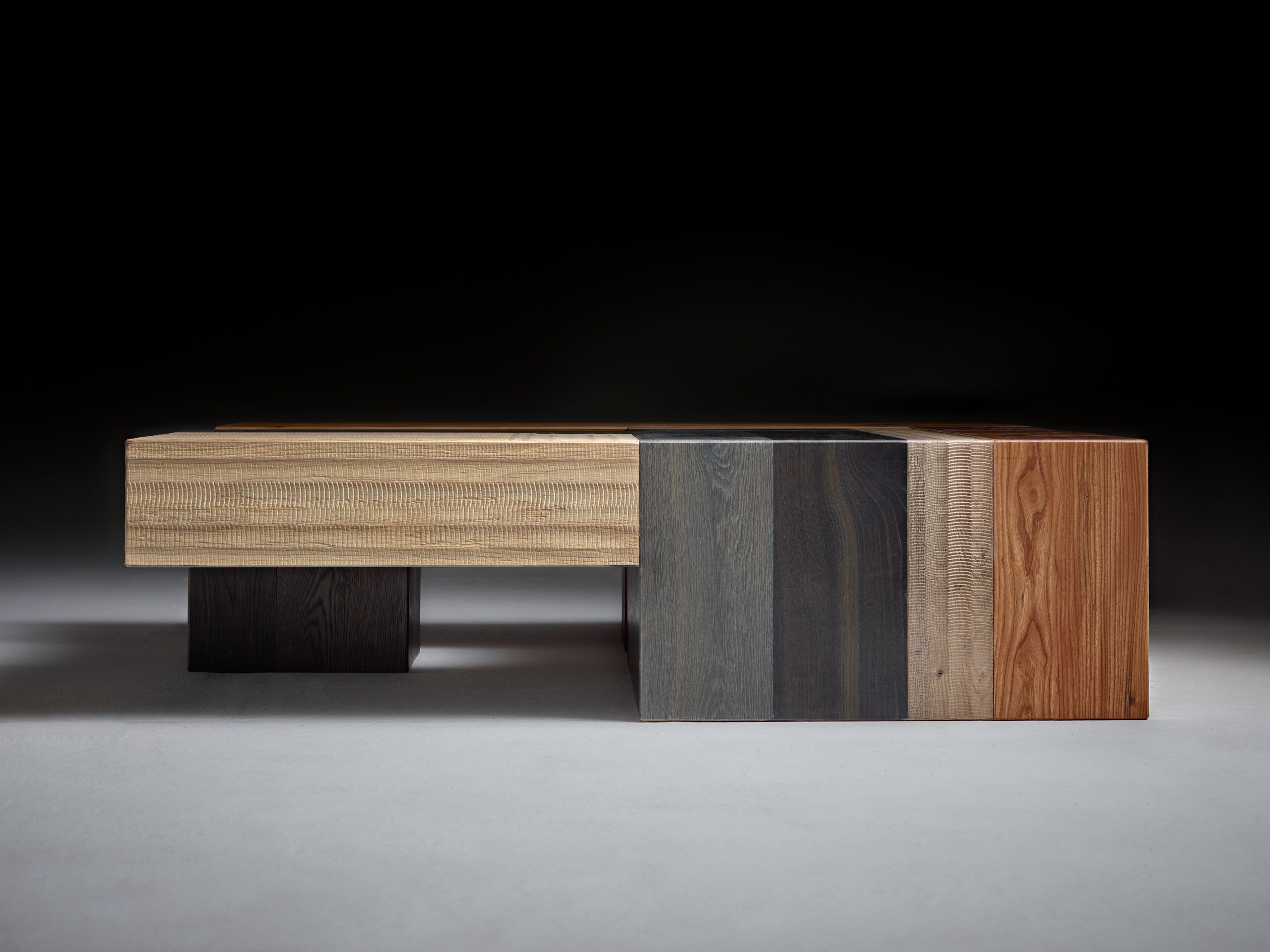 Деревянный квадратный низкий стол с отсеком для хранения Disegno di Legno только ARCH-00150195 - Вид №3