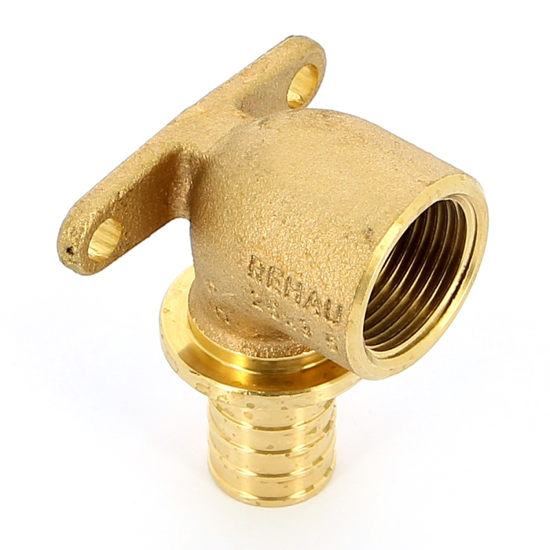 Водорозетка надвижная В удлиненная бронза REHAU 16х1/2" 366105 - Вид №4