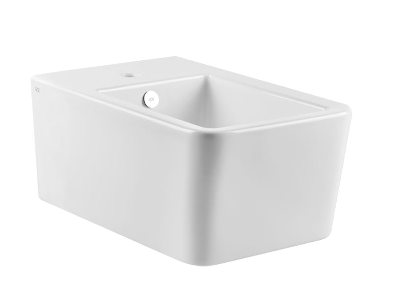 Керамическое подвесное биде с переливом Gessi прямоугольник ARCH-00054051 - Вид №1