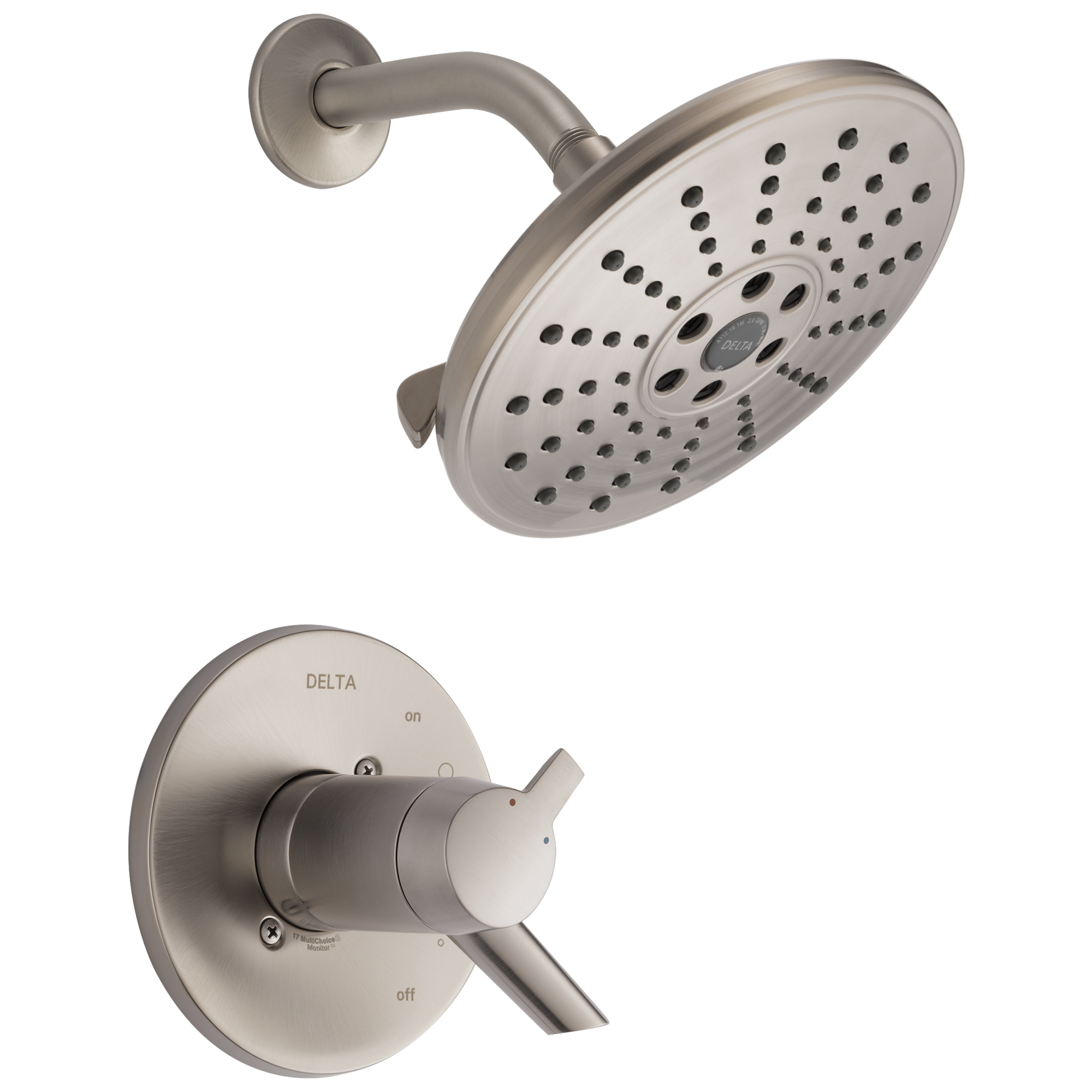 T17T261-SSH2O Облицовка для душа H2Okinetic® серии TempAssure® 17T Delta Faucet Compel Нержавеющая сталь 